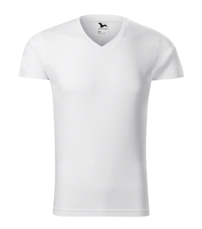 Slim Fit V-neck Koszulka męska 3XL - obrazek 2