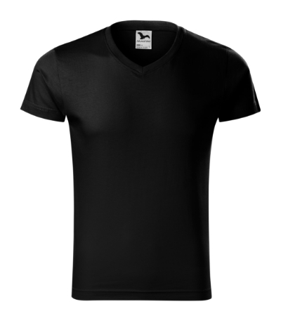 Slim Fit V-neck Koszulka męska XL - obrazek 2