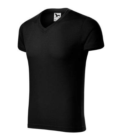 Slim Fit V-neck Koszulka męska XL