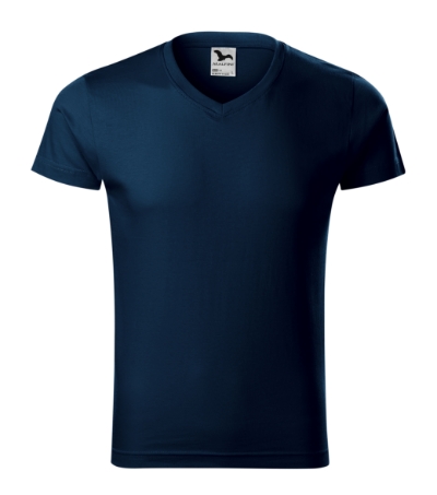 Slim Fit V-neck Koszulka męska 3XL - obrazek 2