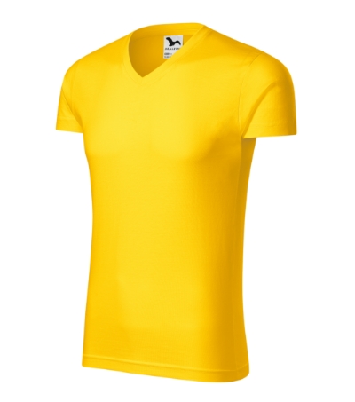 Slim Fit V-neck Koszulka męska 3XL