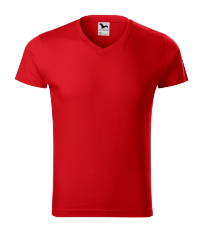 Slim Fit V-neck Koszulka męska XL - obrazek 2