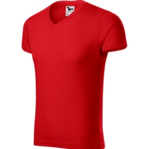 Slim Fit V-neck Koszulka męska 2XL