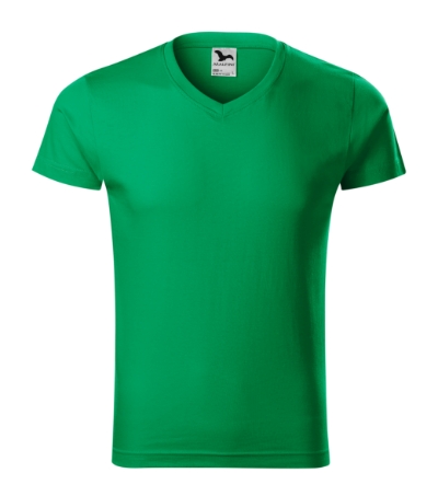 Slim Fit V-neck Koszulka męska XL - obrazek 2
