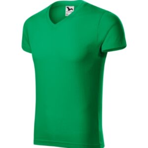 Slim Fit V-neck Koszulka męska XL