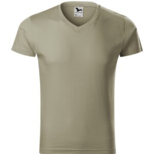 Alternative view of Slim Fit V-neck Koszulka męska 3XL