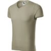 Slim Fit V-neck Koszulka męska 3XL