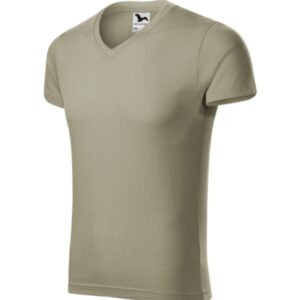 Slim Fit V-neck Koszulka męska 3XL