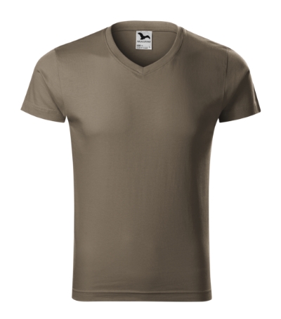 Slim Fit V-neck Koszulka męska 2XL - obrazek 2