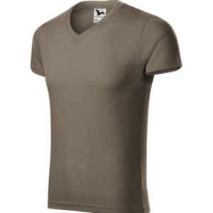 Slim Fit V-neck Koszulka męska XL