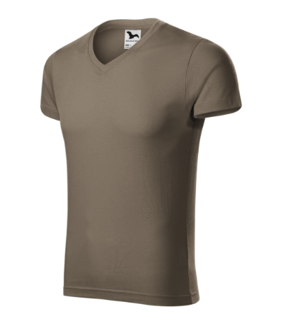 Slim Fit V-neck Koszulka męska 2XL