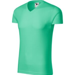 Slim Fit V-neck Koszulka męska L