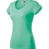 Fit V-neck Koszulka damska 2XL