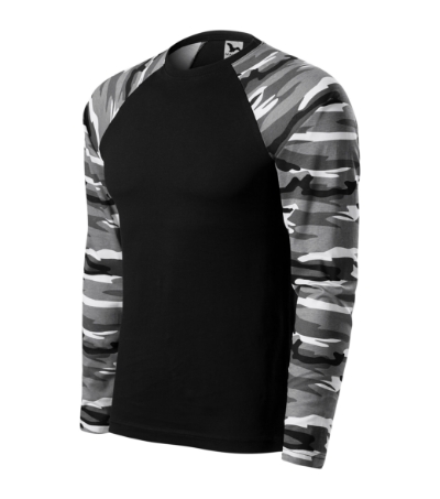Camouflage LS Koszulka unisex S