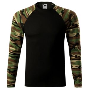 Alternative view of Camouflage LS Koszulka unisex S