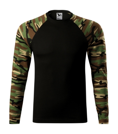 Camouflage LS Koszulka unisex S - obrazek 2