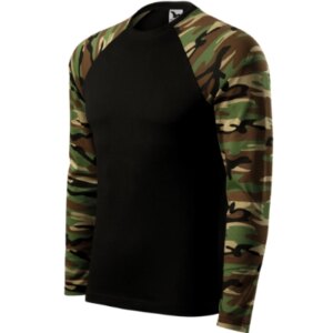 Camouflage LS Koszulka unisex S