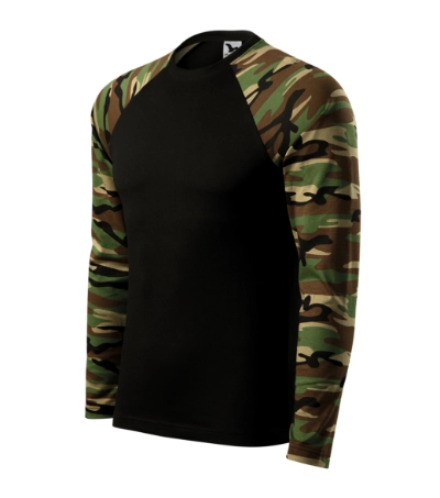 Camouflage LS Koszulka unisex S