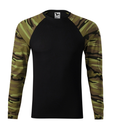 Camouflage LS Koszulka unisex S - obrazek 2