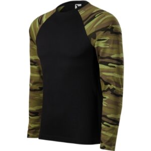 Camouflage LS Koszulka unisex XS