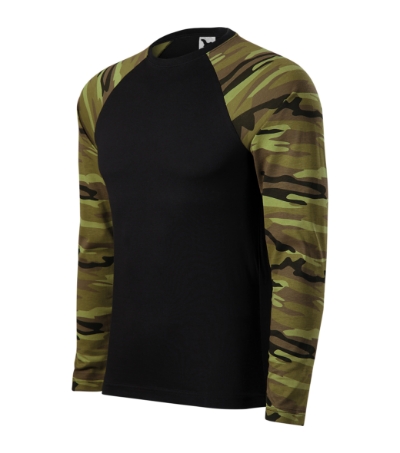Camouflage LS Koszulka unisex S