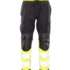 SEVEN KINGS FLASH JOGGER SPODNIE SKF03Y CZARNY/ŻÓŁTY KAT II