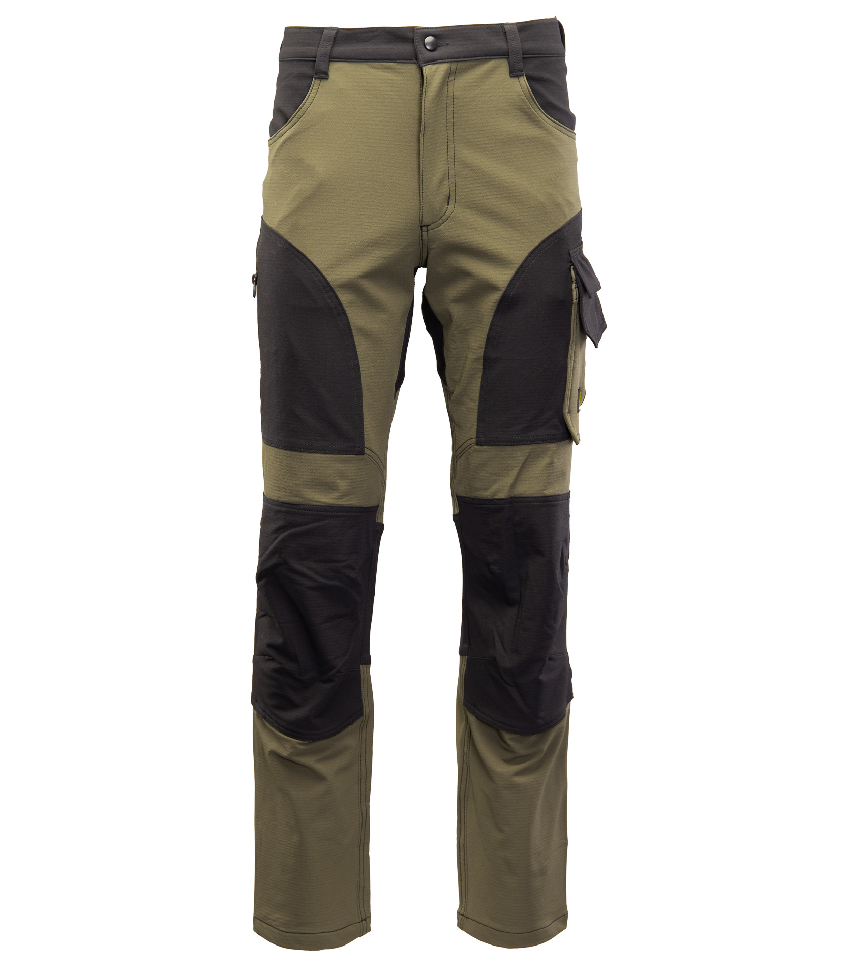 SEVEN KINGS TRAIL SPODNIE DO PASA KHAKI/CZARNY R.64