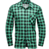 BONO BONO KOSZULA FLANELOWA ZIELEŃ R.2XL.