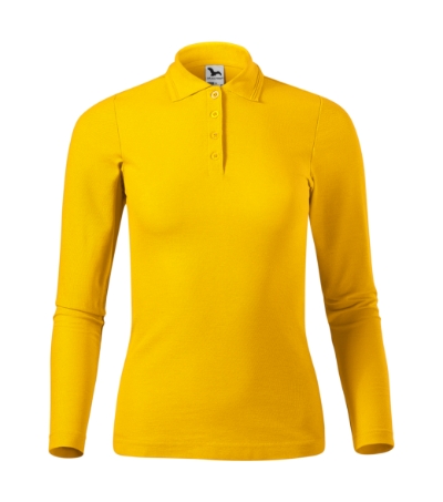 Pique Polo LS Koszulka polo damska M - obrazek 2