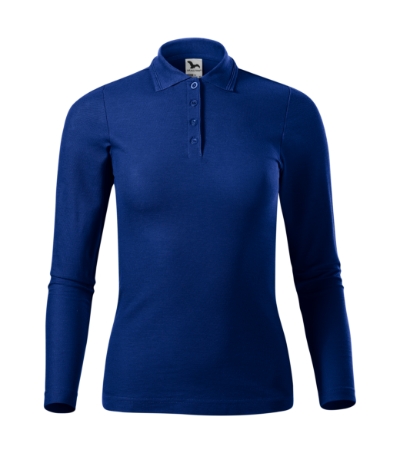Pique Polo LS Koszulka polo damska M - obrazek 2