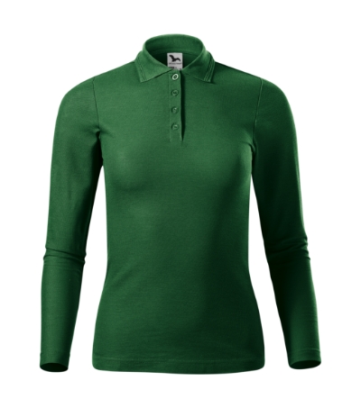 Pique Polo LS Koszulka polo damska M - obrazek 2