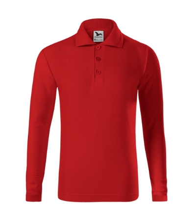 Pique Polo LS Koszulka polo dziecięca 122 cm/6 lat - obrazek 2