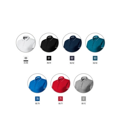 Perfection plain Koszulka polo damska M - obrazek 3