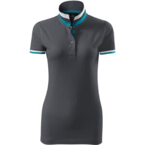 Alternative view of Collar Up Koszulka polo damska XL