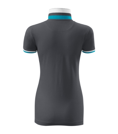 Collar Up Koszulka polo damska L - obrazek 4