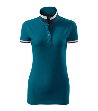 Collar Up Koszulka polo damska L - obrazek 2