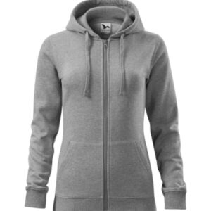 Alternative view of Trendy Zipper Bluza damska 2XL