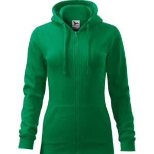 Alternative view of Trendy Zipper Bluza damska 2XL