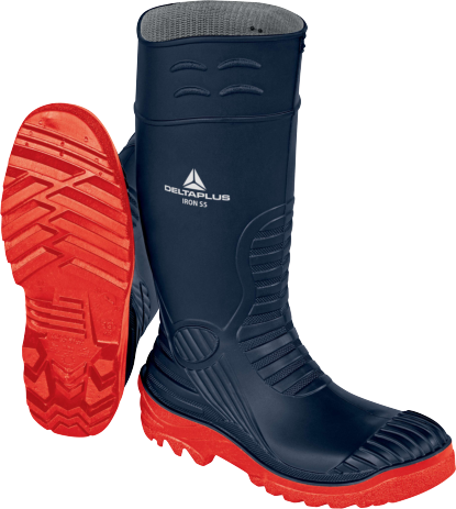 OBUWIE BEZPIECZNE WYSOKIE Z PVC IRON S5 SRC R.38