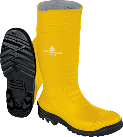 OBUWIE BEZPIECZNE WYSOKIE Z PVC IRON S5 SRC R.39