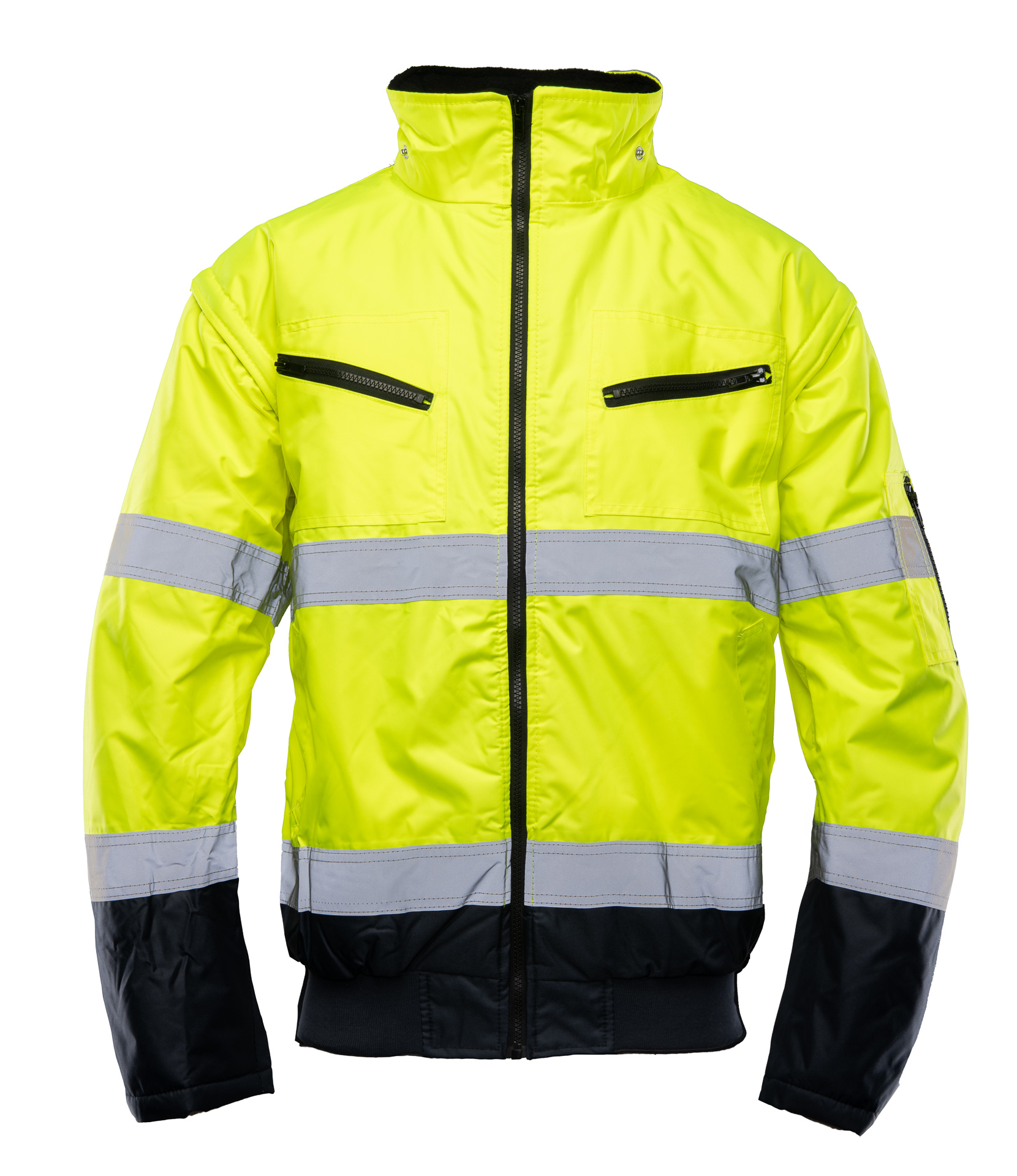 BENEFIT HI VI BOMBER HI-VI 2W1 – KAT.II KLASA 3 wstawka kolor R.M