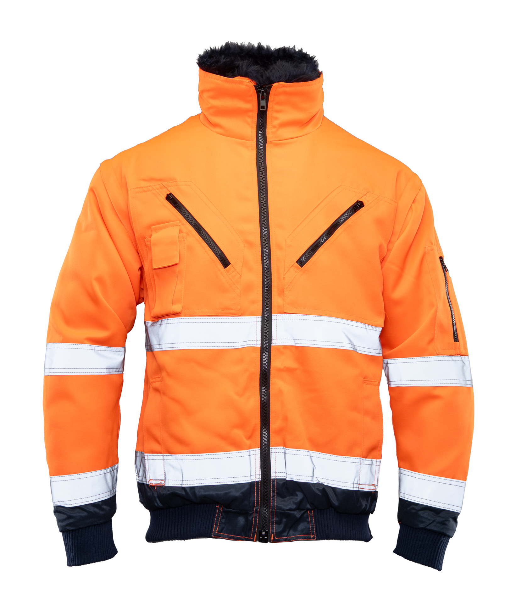 BENEFIT HI VI BOMBER HI-VI 3W1 – KAT.II KLASA 3 wstawka kolor R.M