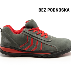 MAX-POPULAR. PÓŁBUT FUSION O1 SRC STAL/CZERWIEŃ R.36