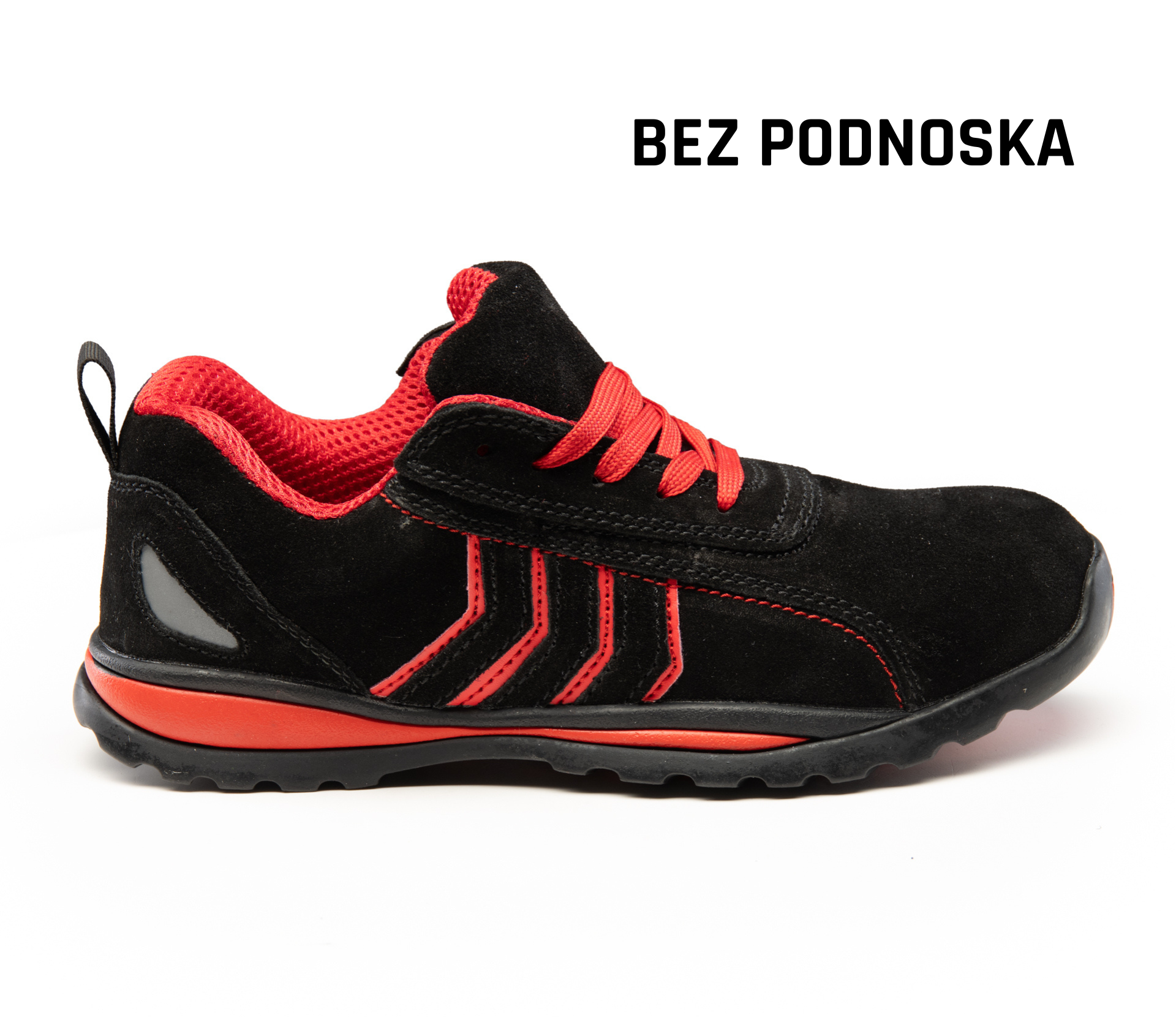 MAX-POPULAR. PÓŁBUT FUSION O1 SRC CZARNY/CZERWIEŃ R.41