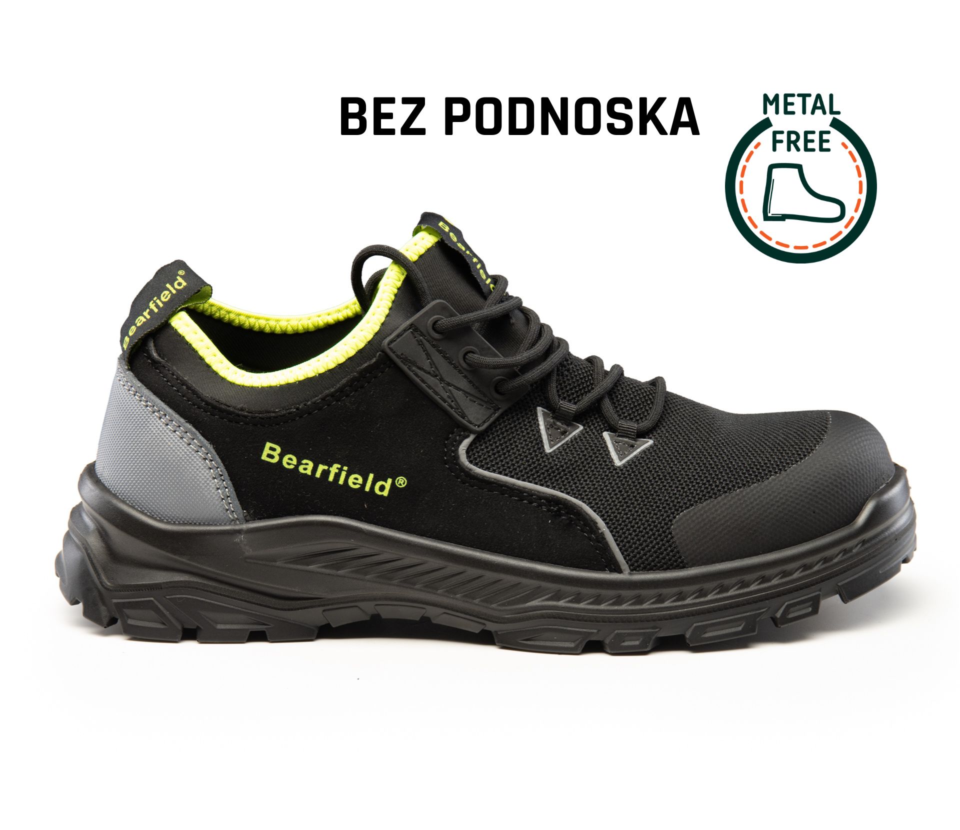 BEARFIELD PÓŁBUT BOLTON CZARNY O1 SR FO R.44