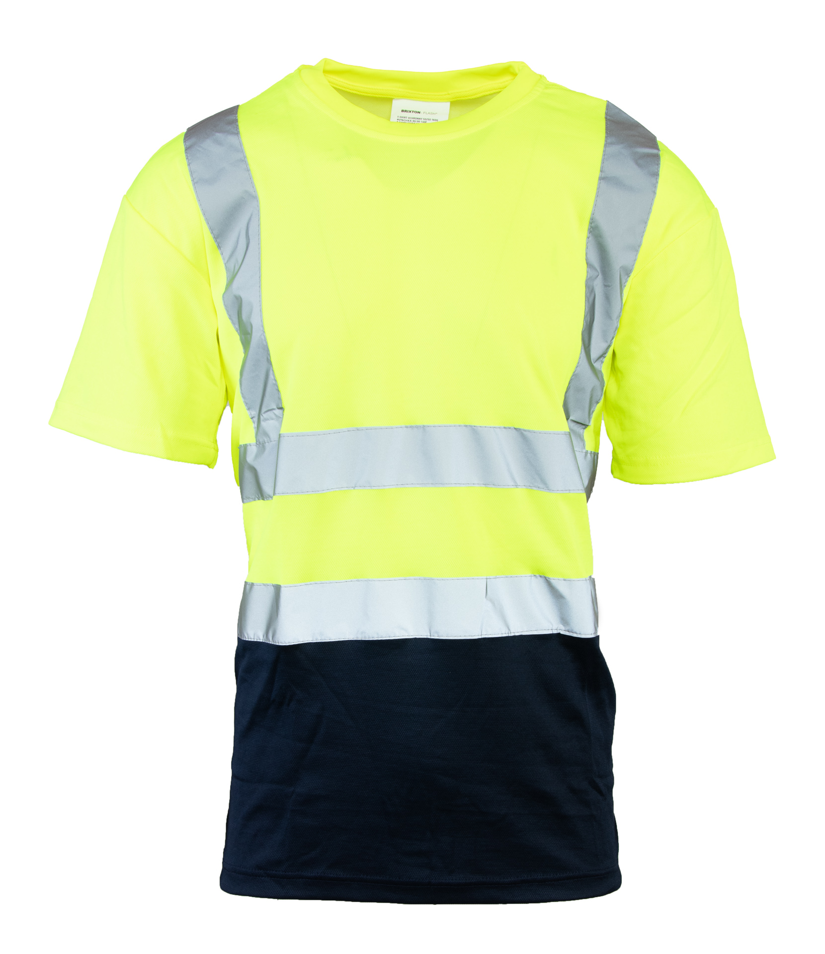 BRIXTON FLASH KOSZULKA Z PASAMI ODBLASKOWYMI 50-50 160G R.M