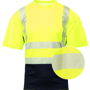 BRIXTON FLASH T-SHIRT SIATKA TRANSFER BF-017-Y ŻÓŁTY R.M