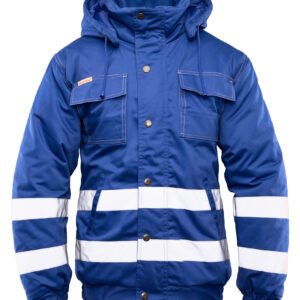 BRIXTON SNOW BRIXTON SNOW KURTKA OCIEPLANA NIEBIESKI / PASY ODBLASK R.4XL.