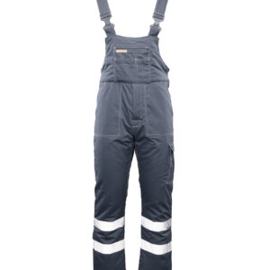 BRIXTON SNOW BRIXTON SNOW OGRODNICZKI OCIEPLANE STAL / PASY ODBLASK R.M