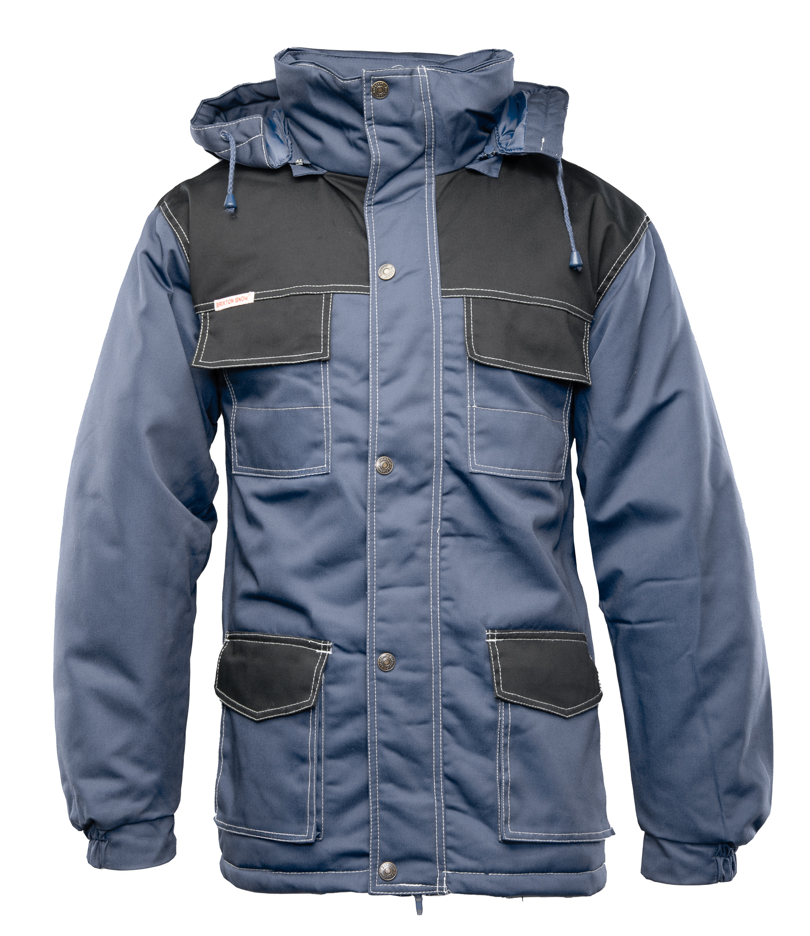 BRIXTON SNOW KURTKA PARKA WSTAWKA KOLOR R.M